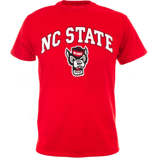 Short Sleeve Tee - Red - NC State A
